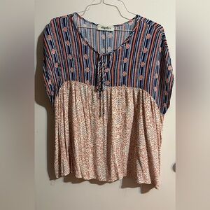 Haptics Floral Blouse